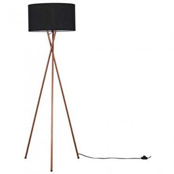 Camden Tripod Copper Floor Lamp Base