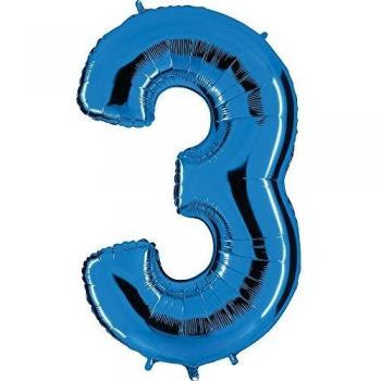 Grabo Confezione singola numero 3 blu 100 cm