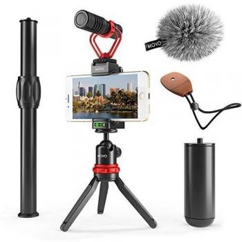 Movo VXR10+ Mobile Videography Kit with Mini Tripod