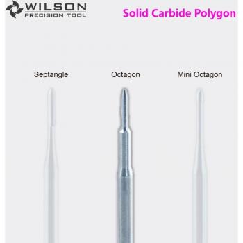 2-teiliges Set VHM Polygonal-WILSON Hartmetall-Nagelbohrerbürsten