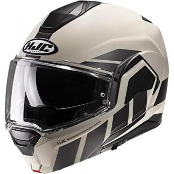 HJC i100 Beis Casque Blanc taille : L