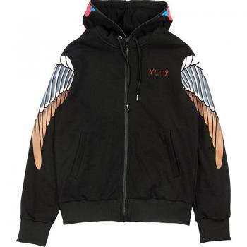 Sudadera de Hombre Talla Grande con Capucha y Bordado - Algodón, Invierno/Otoño