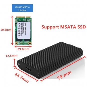 M.2 NVMe SSD Aluminum Case Type C to Type C
