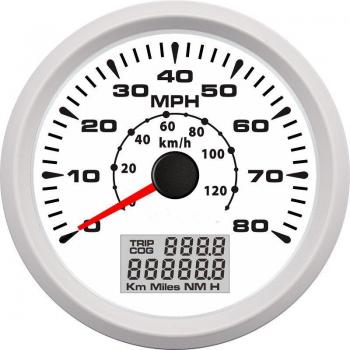 Digital GPS Speedometer Odometer 0-80MPH 0-120KM/H