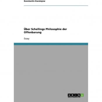 Über Schellings Philosophie der Offenbarung