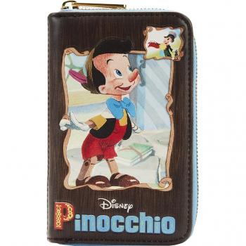 Pinocchio 1940 Classic Book Zip Purse