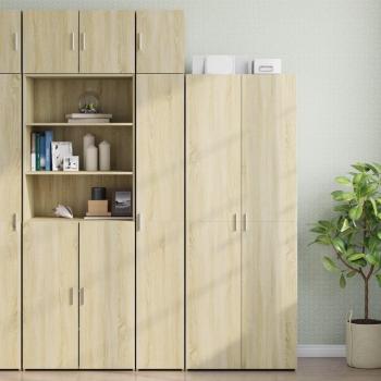 VidaXL Hochschrank Schmal Sonoma-Eiche 30x42,5x225 cm - Braun