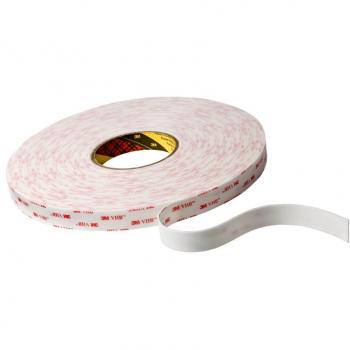 M Doppelseitiges VHB Klebeband 19 mm x 33 m, 4952 P, Weiß
