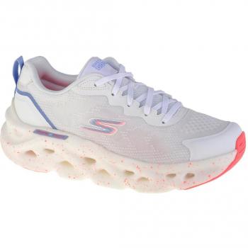 Skechers Go Run Swirl Tech-Outbreak, witte dames hardloopschoenen