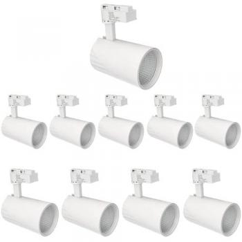 Luz de techo LED 30W 3000K Blanco Cálido Jandei Carril