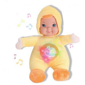 REIG Baby Doll 35 Cm Peluche Musicale Anatra