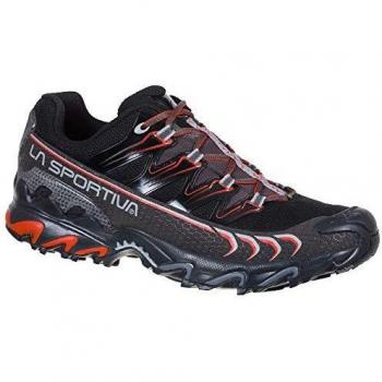 LA SPORTIVA Ultra Raptor GTX, Zapatillas de Trail Running para Hombre, Negro/Rojo, 46 EU