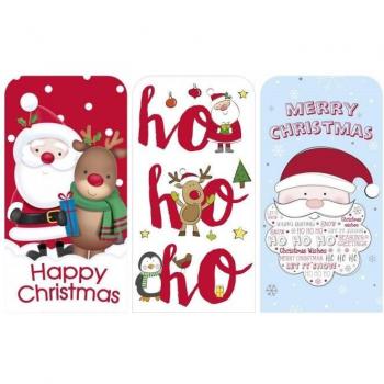 Porte-monnaie de Noël Eurowrap (Pack de 36)