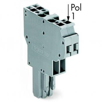 WAGO 769-124 Connecteur Femelle 5 mm L Gris 25 unités