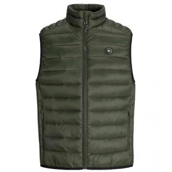 Chaleco Táctico Jack & Jones 'JJEBradley' Oliva