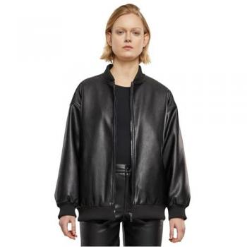 Urban Classics Ladies Kunstleder Bomberjacke - 4XL