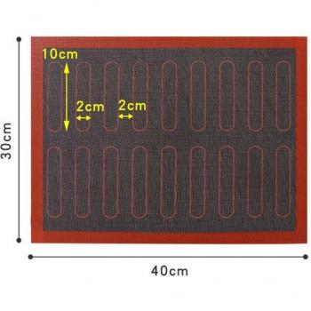 Tapis de cuisson en silicone antiadhésif