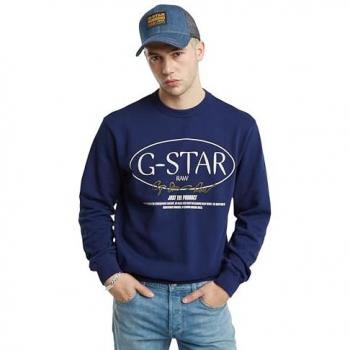 G-Star Circle Graphic Sweatshirt navy D25100-D257-1305