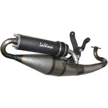Scarico LeoVince TT Black Edition Peugeot orizzontale AC