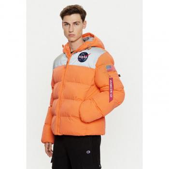 Alpha Industries Daunenjacke HP NASA in Tangerine