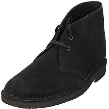 Desert Chic de Piel Clarks 39.5 – Botín Plano y Cordonado