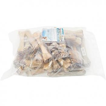 Hueso prensado piel de búfalo con tripa de búfalo - 21 cm - Caja de 30 unidades - 5.250 g - Snack natural para perros