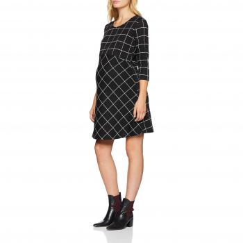 Maternity Elegance Negro Grid