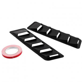 Universal Carbon Fiber Style Hood Vents - 1 Pair