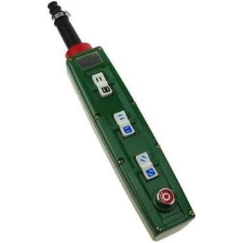 Conjunto de 2+2+2 pulsadores y parada de emergencia BAK63