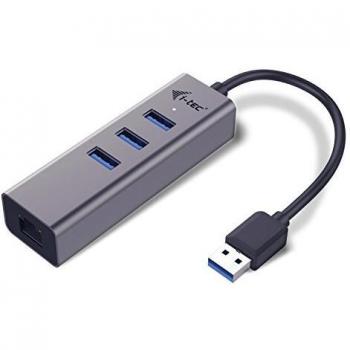 Hub I-Tec Usb 3.0 Con 3 Puertos Usb 3.0 Y Ethernet Glan