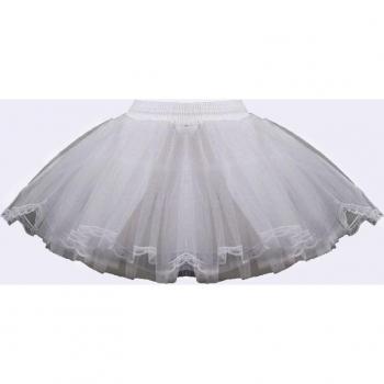 Short White Tulle Petticoat