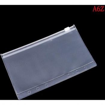 A5/A6 Transparent Zip Lock File Folder