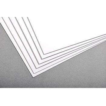Bristol blanc - 25 feuilles - 50 x 65 cm - 205g