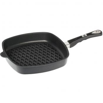 AMT Eckpfanne 28 x 28 cm mit Grillmuster