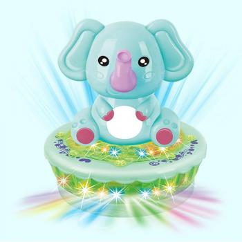 Mini Elefante Brillante con Música