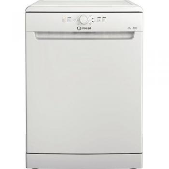 Indesit D2FHK26 60cm Dishwasher in White 14 Place Setting E Rated
