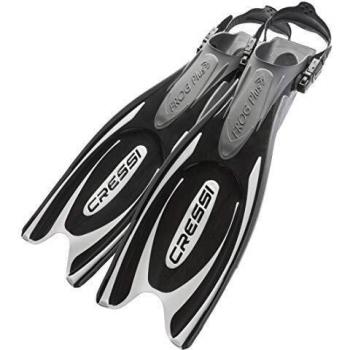 Pinne Cressi Frog Plus XS-S Nero/Argento