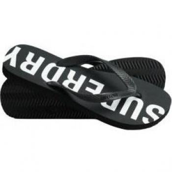 Ciabatte Superdry Code Core Sport Vegane Nera (EU 44-45)