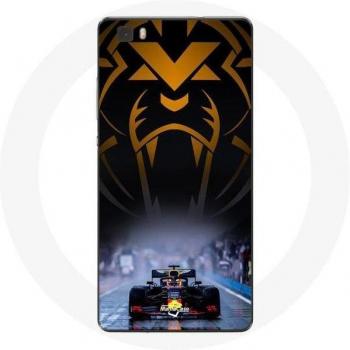 Huawei P8 Lite Case Formula 1 Sebastian Vettel Black