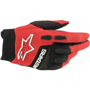 Alpinestars Full Bore Motocross Handschuhe Rot-Schwarz