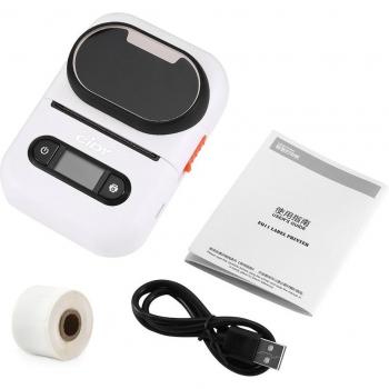 Thermal Label Printer with Label Paper