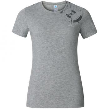 Odlo Damen T-Shirt Kurzarm Grau