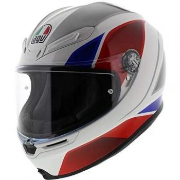 AGV Casco K6 ECE Multi MPLK L Blanco/Rojo/Azul