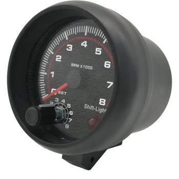 3.75 Inch Black Auto Truck Tachometer