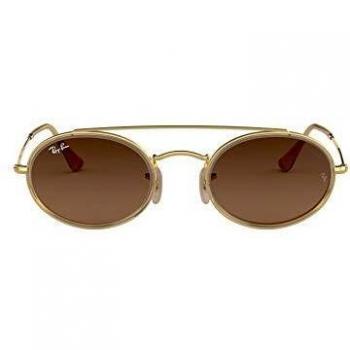 Ray-Ban RB3847N 912443 Óculos de Sol Masculinos Dourados