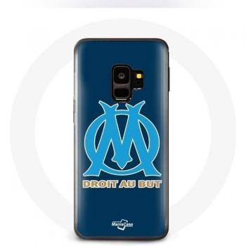 Samsung Galaxy S9 Plus Hülle Olympique de Marseille Logo Blau
