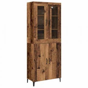 Highboard Legno Vecchio 2 Pcs 69.5x34x180 cm