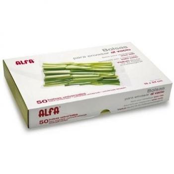 Envasador Vacío Alfa 25143 15x24 cm – Set de 50 Bolsas