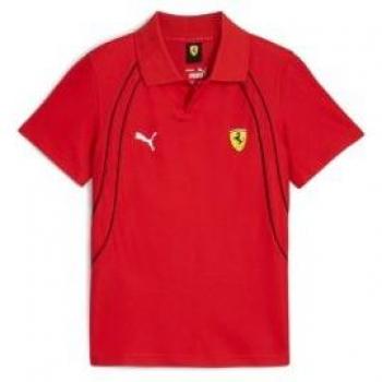 Polo Puma Ferrari Race Kid T-shirt rosso - 116