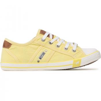 Sneakers Mustang 1099-310-610 Gelb aus Stoff